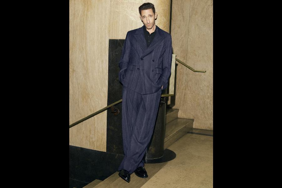 Adrien Brody in a look from the COS spring/summer line