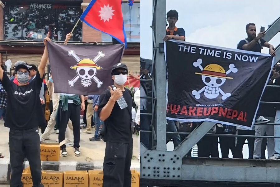 In 'One Piece', flying a Jolly Roger is a declaration of living freely on the seas