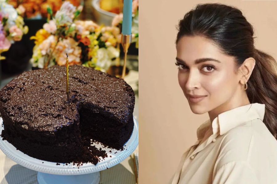 (left to right) Cake, Deepika Padukone