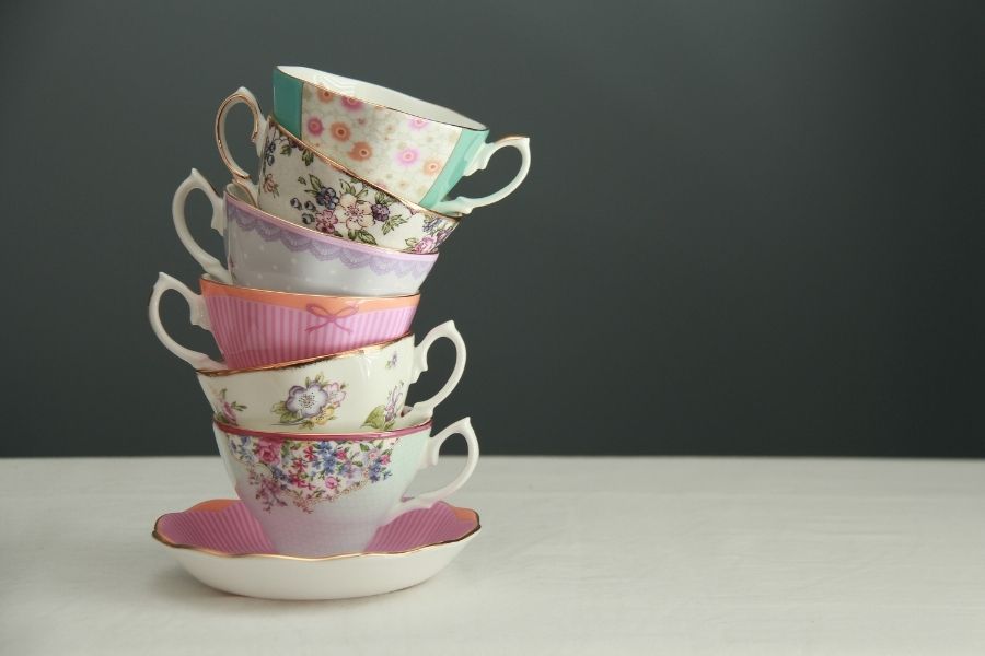 Bone china was developed in England in the late 18th century