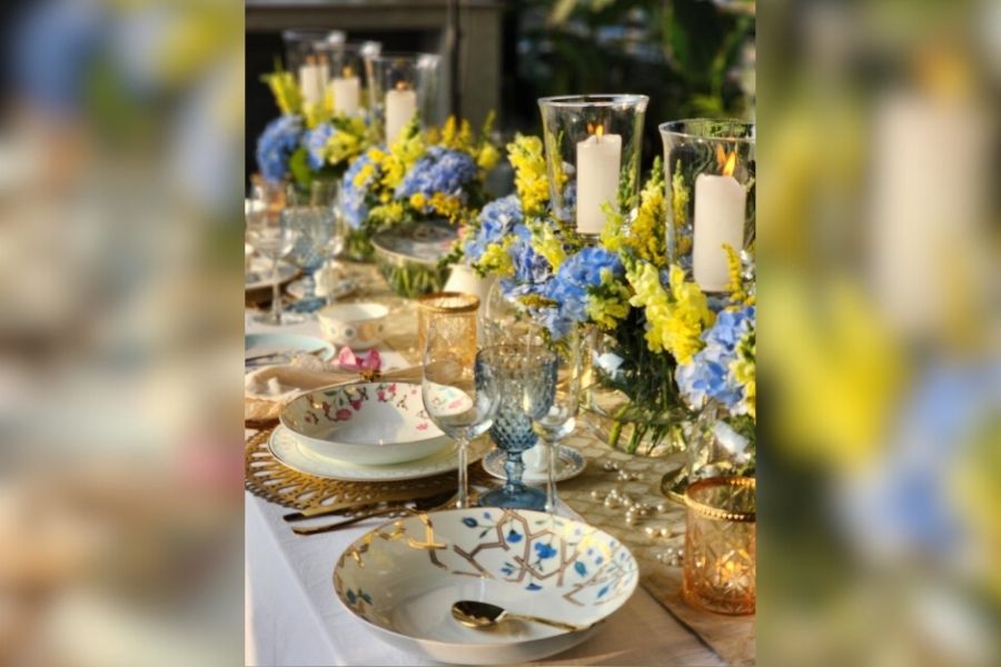 Vegan bone china tableware from Studio Earth
