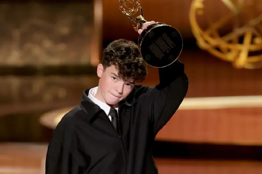 Owen Cooper scripts history at Emmys 2025