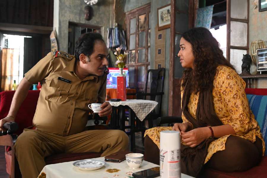 Ritwick Chakraborty and Sohini Sarkar.