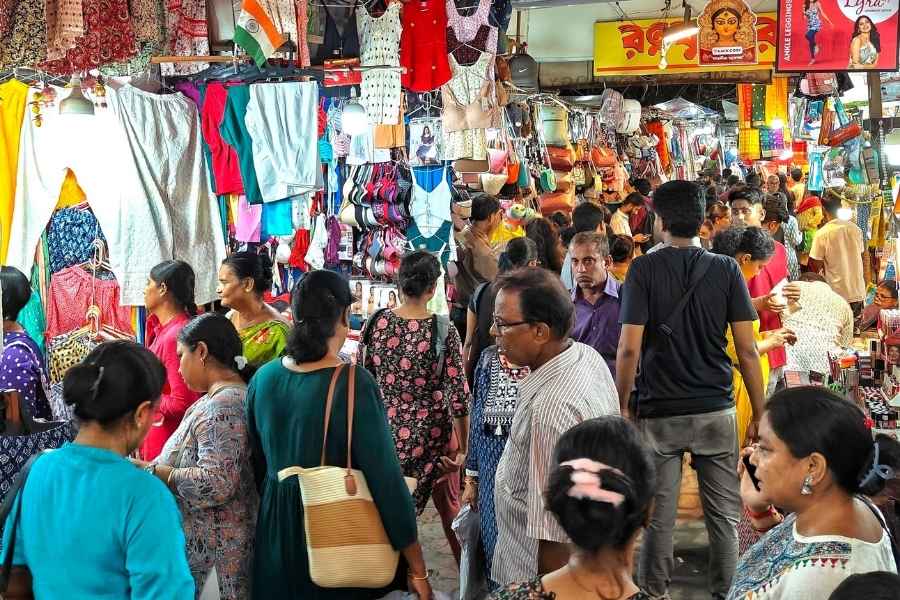 For many Kolkatans, shopping at these two markets is as much a ritual as is wearing new clothes during the festival