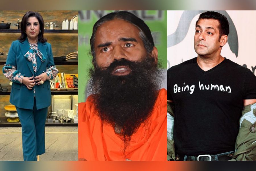 Farah Khan, Ramdev, Salman Khan
