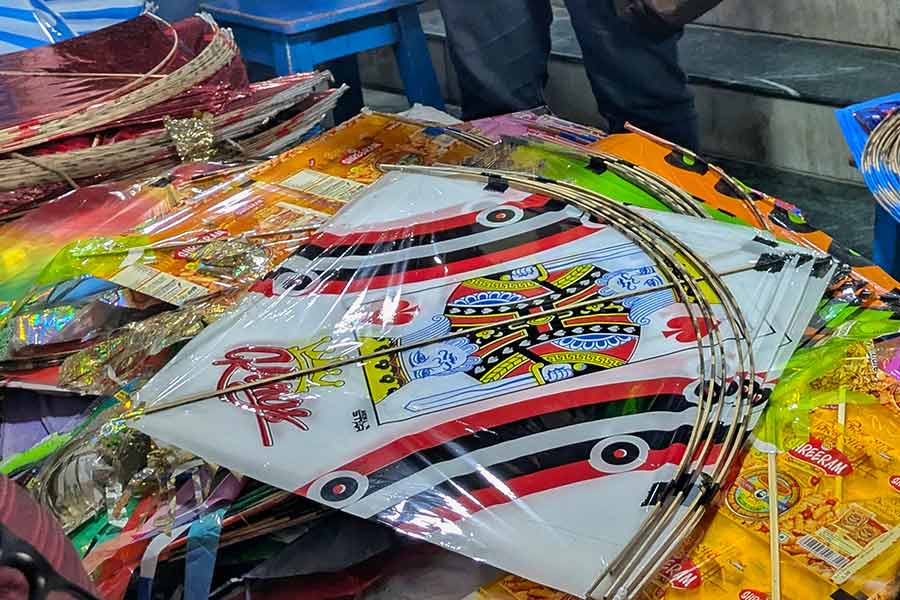 A king of spades kite although was one of the popular picks at Dum Dum