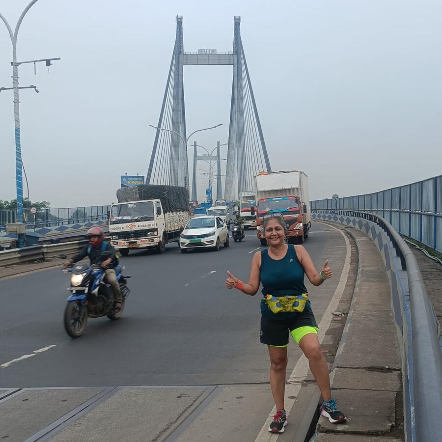 Vidyasagar Setu, another training ground for Aruna Bhaskar