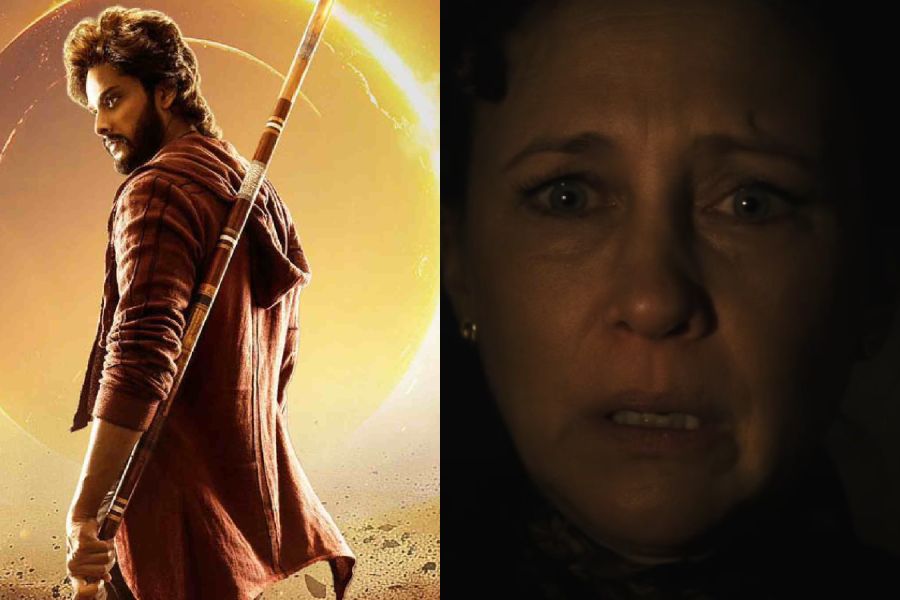 A poster of ‘Mirai’; A poster of ‘The Conjuring: Last Rites’