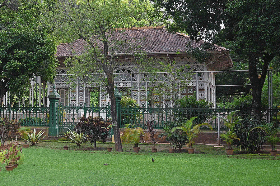  The  Upasana Griha at Santiniketan, where the child Amartya met Rabindranath Tagore (Picture: Amit Datta)