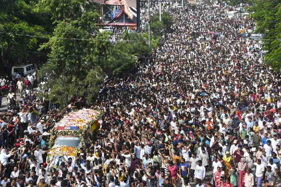 Thousands of fans hit the streets of Guwahati to bid farewell to Zubeen Garg