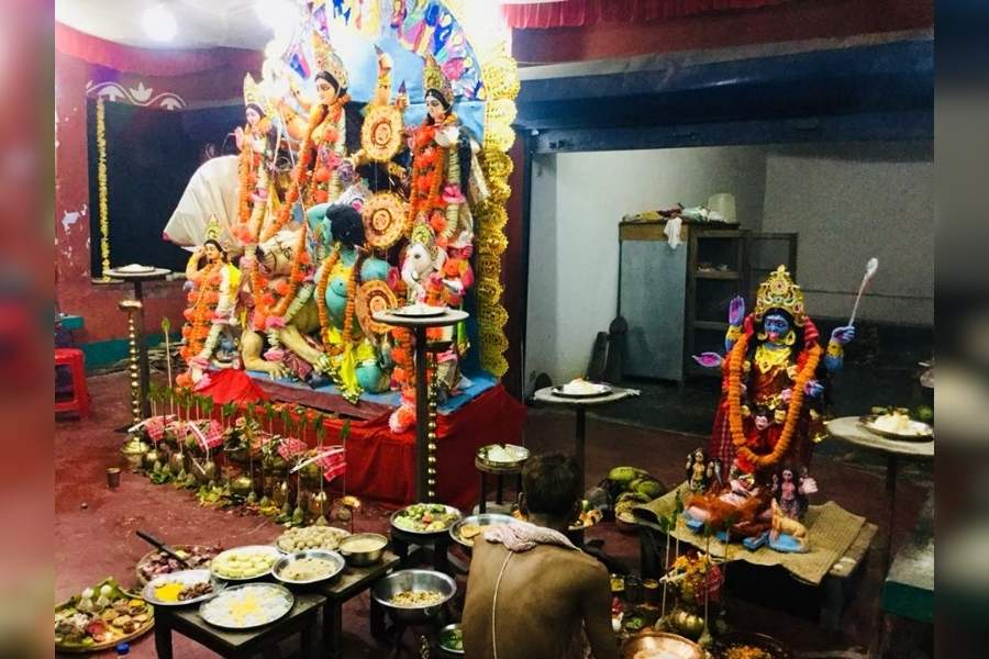 Durga Puja at Jalpaiguri’s Niyogi Bari