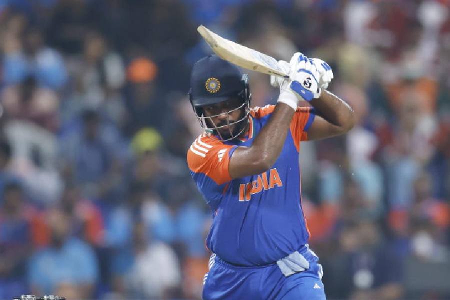 Sanju Samson at the Asia Cup.