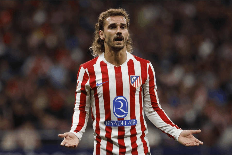 Atletico Madrid's Antoine Griezmann