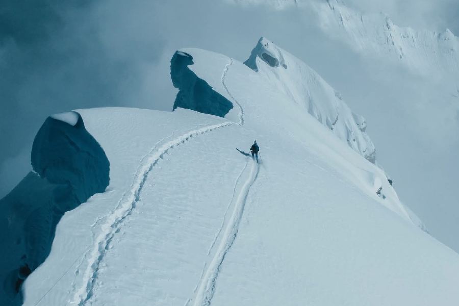 Andrzej Bargiel-first person to climb, ski down Everest without extra oxygen