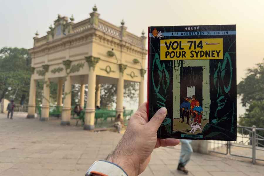 Vol 714 Pour Sydney is the French volume of Flight 714 to Sydney.