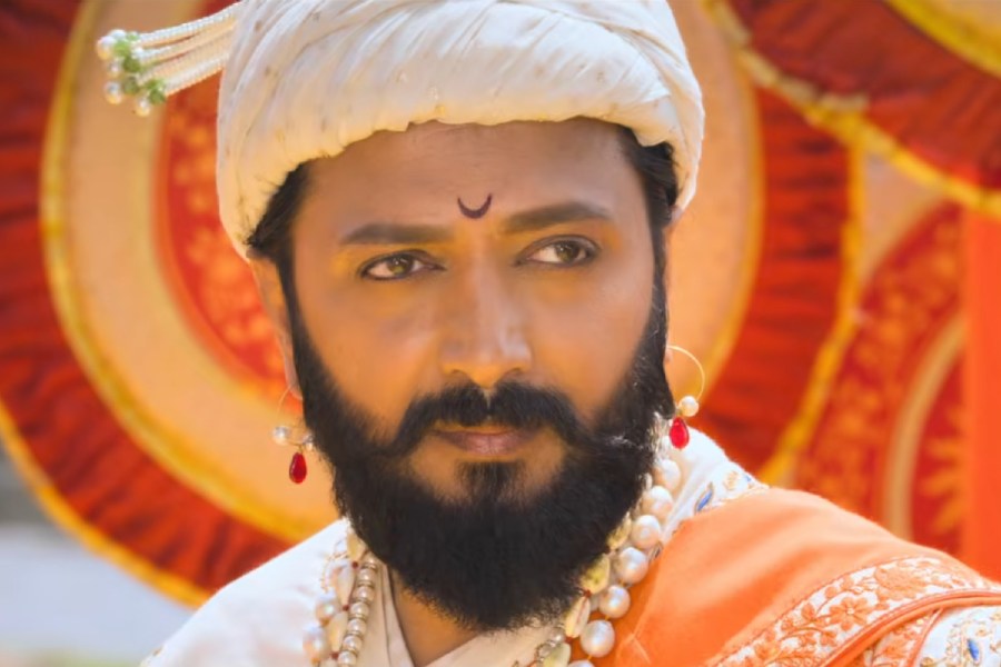 Riteish Deshmukh in 'Raja Shivaji'