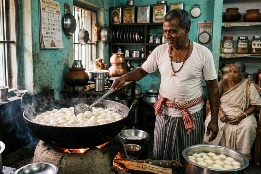 Professional cooks in Bengali households became common only in the early 20th century