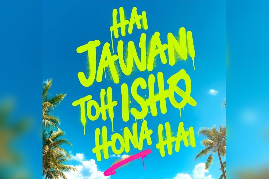 Hain Jawani Toh Ishq Hona Hain dub shoot