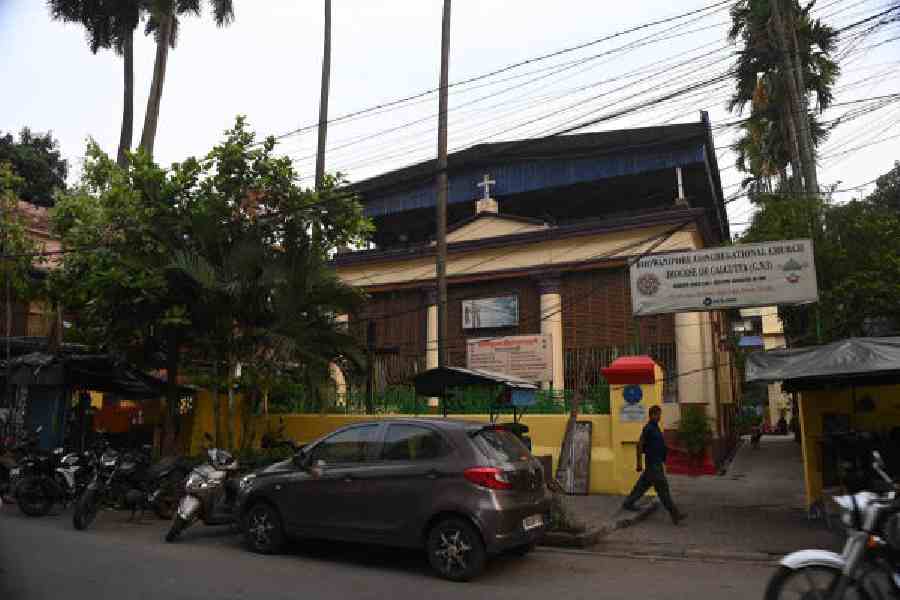 Bhawanipore Congregational Church. Picture by Bishwarup Dutta