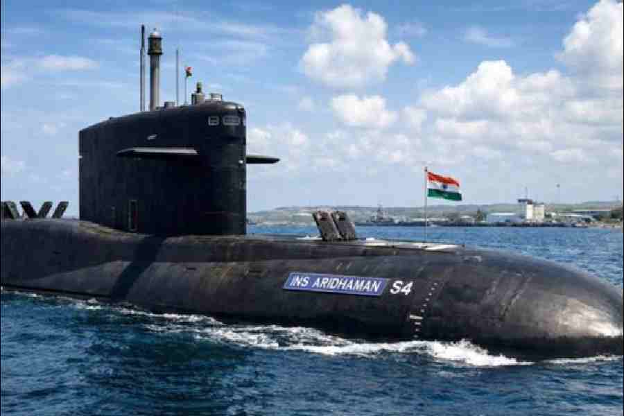 Nuclear submarine INS Aridaman