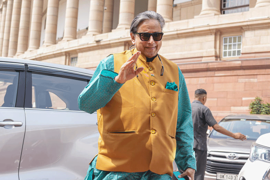 Congress MP Shashi Tharoor during the second part of the Budget session of Parliament, in New Delhi, Tuesday, March 17, 2026.