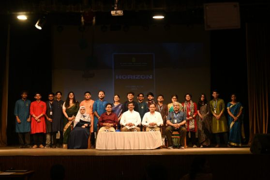 A key academic highlight was the release of the 18th edition of “Horizon,” unveiled by Indranath Chaudhuri and Saunak Palit, symbolising the department’s continued commitment to research and scholarly pursuits.