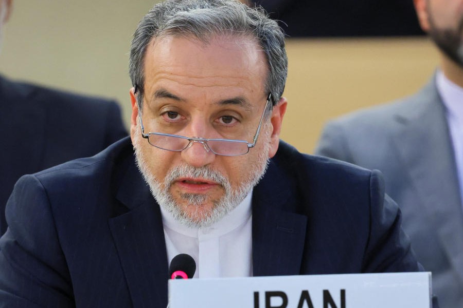Iran's foreign minister Abbas Araghchi