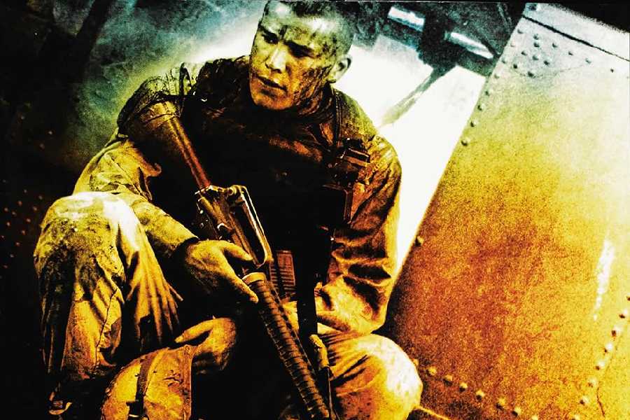 A still from ‘Black Hawk Down’