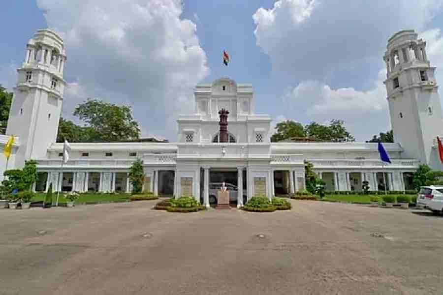 Gate 2 of the Delhi Vidhan Sabha through which a man in a car broke into the complex in broad daylight on Monday.