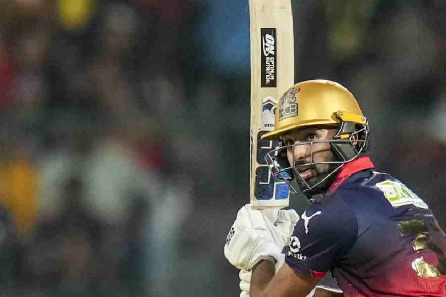 RCB’s Devdutt Padikkalon Sunday.