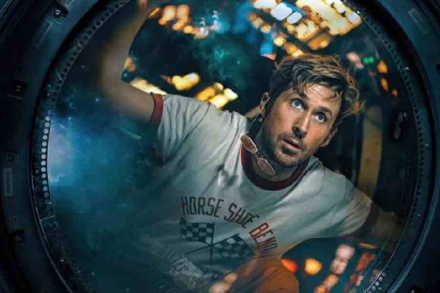 A moment from the film Project Hail Mary, which has used a song that Steve Jobs quoted in his interview —Two of Us