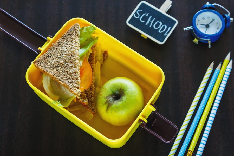 A balance of protein, fat and complex carbohydrates is ideal for any school lunchbox.