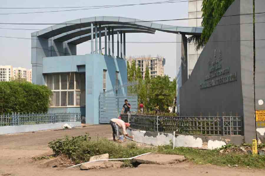 The Syama Prasad Mookerjee National Institute of Water and Sanitation in Joka on Tuesday.  The institute will host all 19 tribunals
