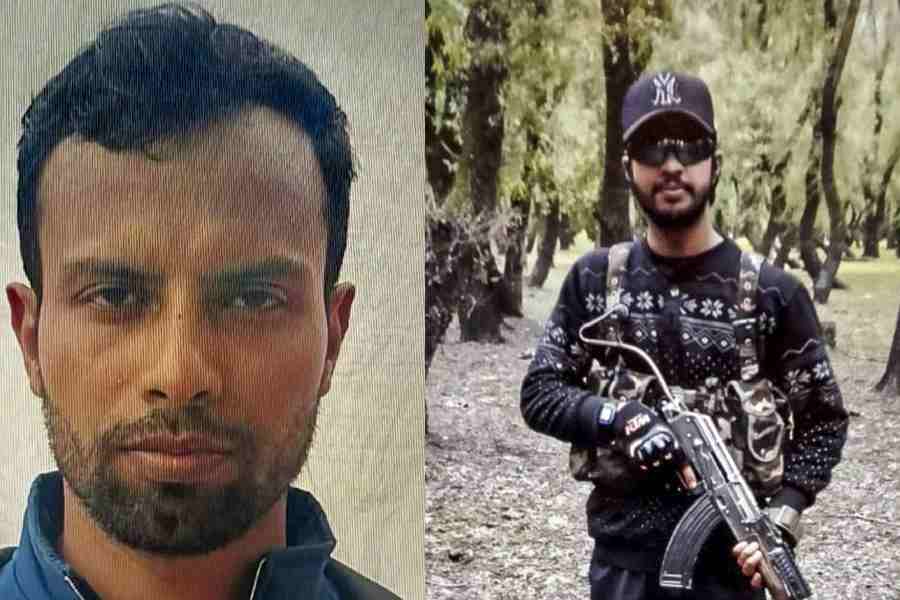 Abdullah alias Abu Huraira (left) and Usman alias Khubab. 