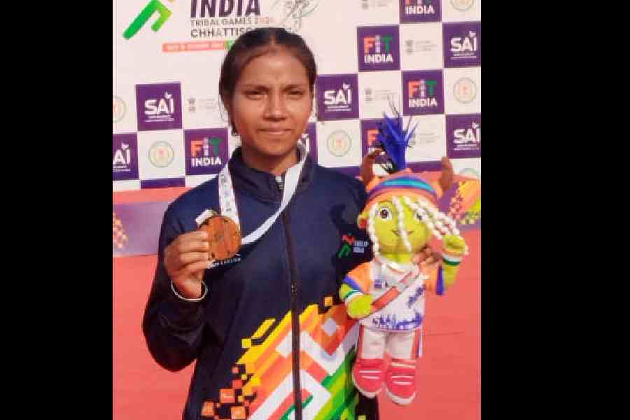 Sanjita Oraon Khelo India Tribal gold