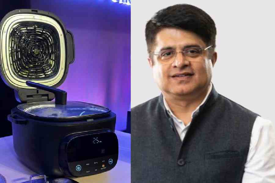 Philips OneChef on display at an event in Mumbai. Gulbahar Taurani, MD and CEO, Versuni India