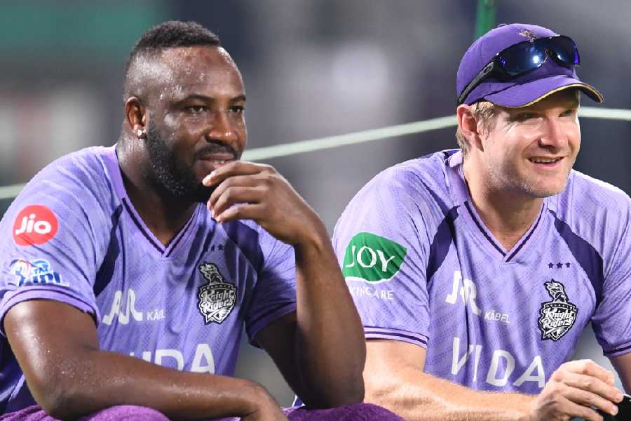 Andre Russell and Shane Watson