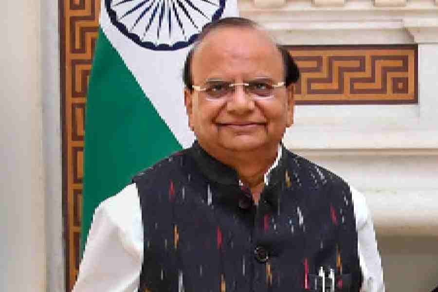 Lieutenant governor VK Saxena.