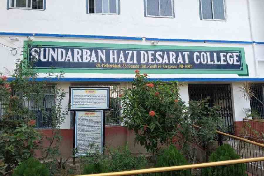 The college in Gosaba, according to Zaidul Haque, is named after his grandfather, while his father had donated the land for it in the 1960s