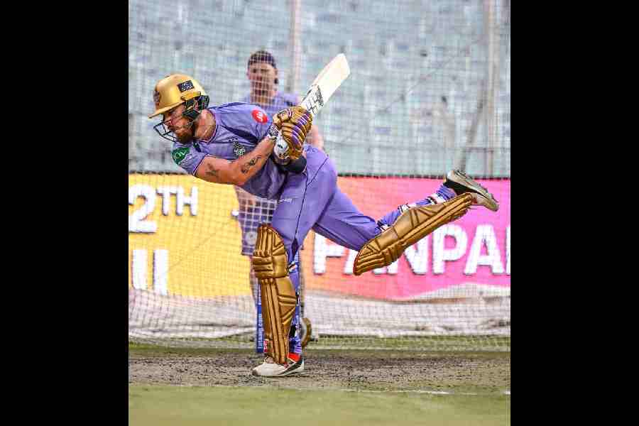 Finn Allen at training.