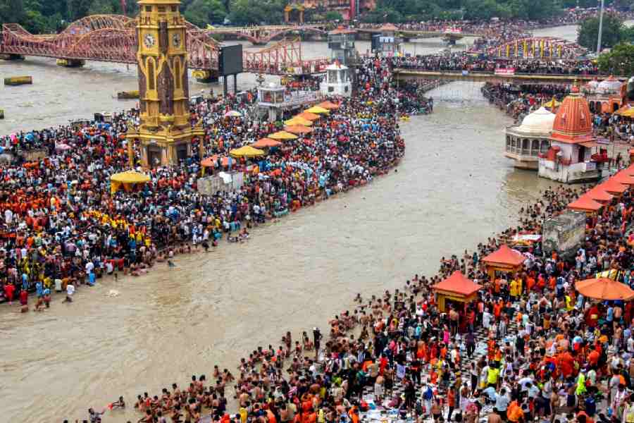 Haridwar Kumbh Mela.