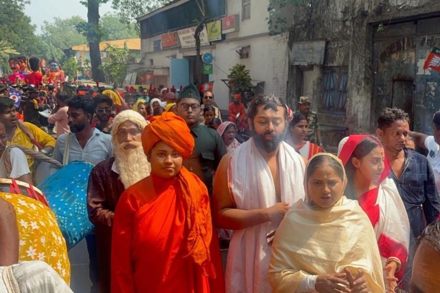 Across the city, candidates tapped into the festive spirit to connect with voters.