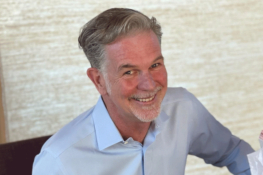 Netflix co-founder and chairman Reed Hastings