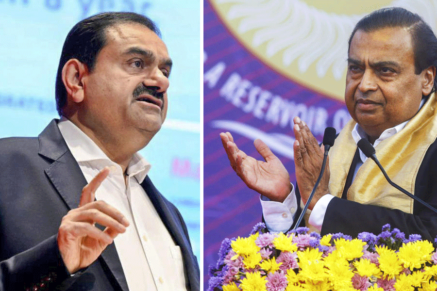 Gautam Adani and Mukesh Ambani