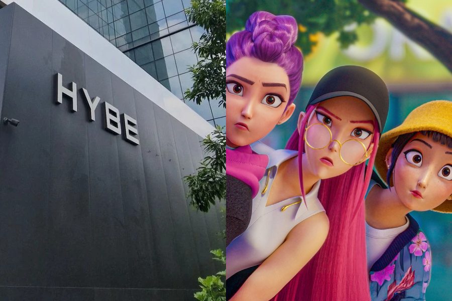 HYBE office, Still from 'KPop Demon Hunters'