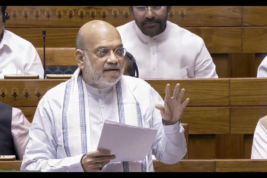 Amit Shah in Lok Sabha