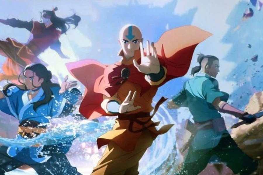 A poster of ‘The Legend Of Aang: The Last Airbender’