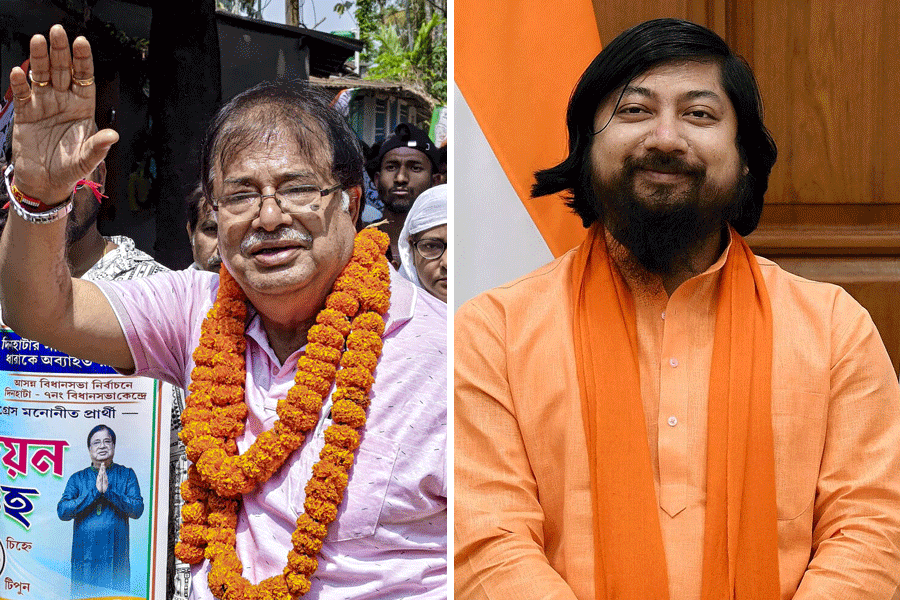 Udayan Guha and Nisith Pramanik