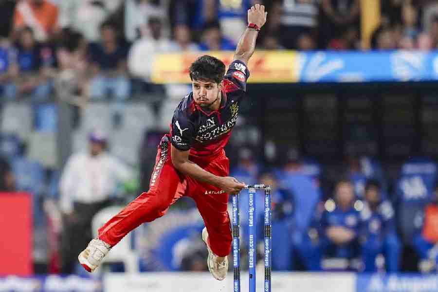 Rasikh Salam duringIPL 2026.