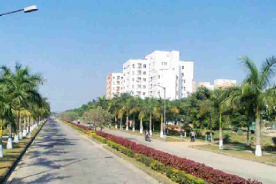 The Uttarayon township in Matigara near Siliguri.